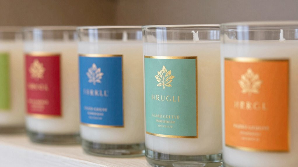 custom candle label printing