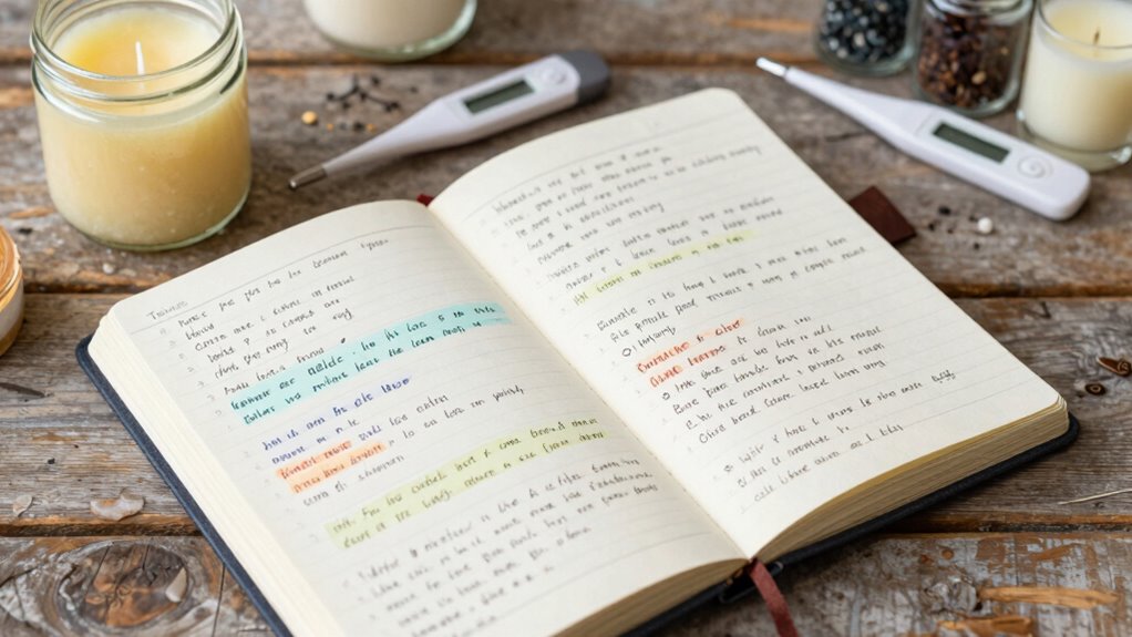 detailed candle making documentation