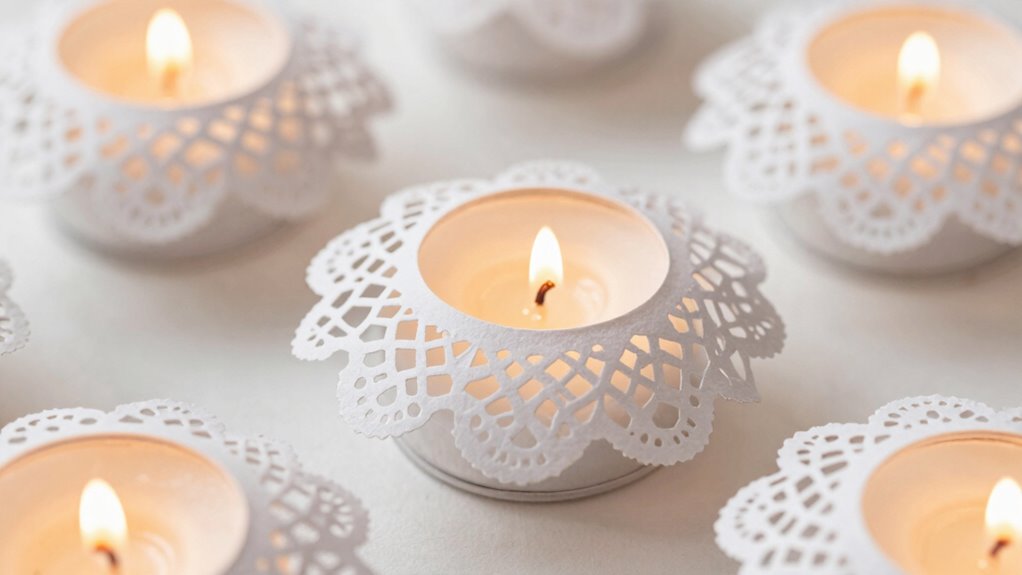 diy candle dust covers