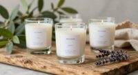 eco friendly candle photography