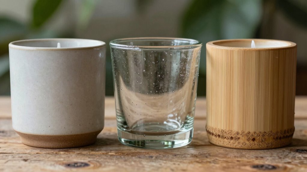 eco friendly recyclable candle vessels