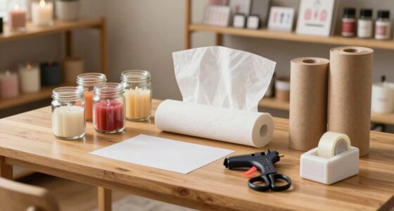efficient candle packing setup