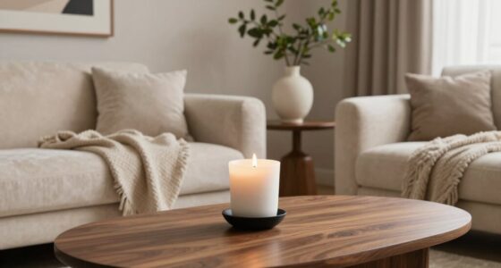 elegant understated candle trends