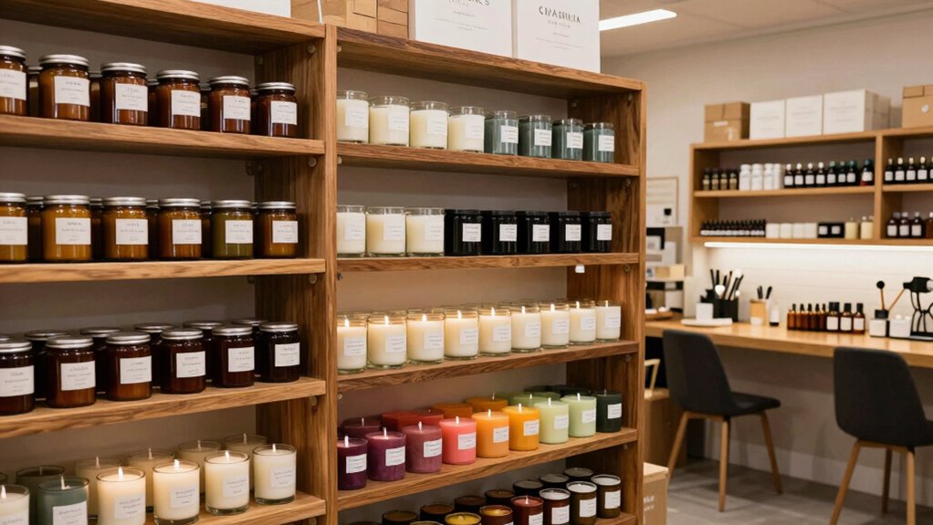 enhanced organization for candles