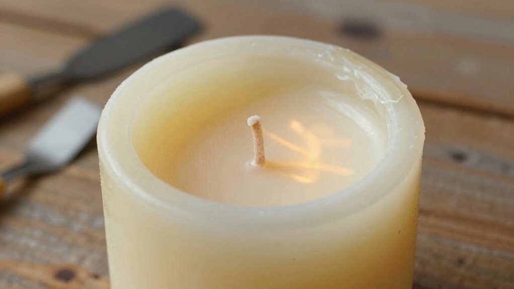 fix candle tunneling safely