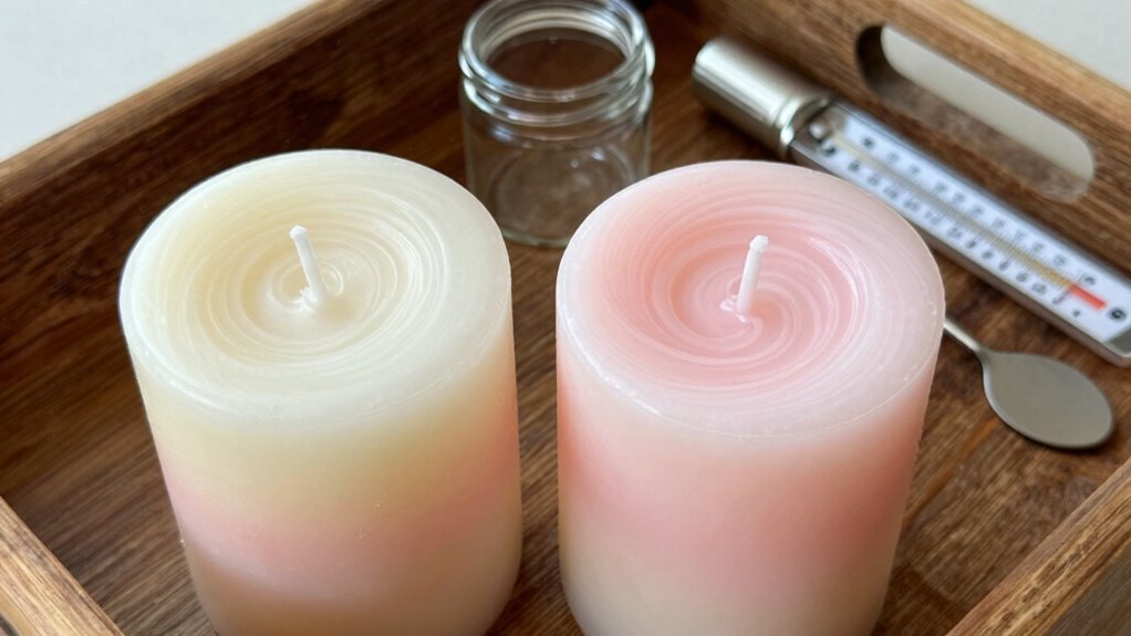 flawless layered candle technique