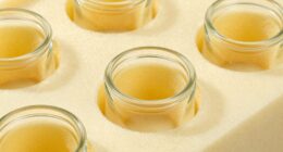 foam protects candle jars