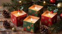 holiday candle gift boxes