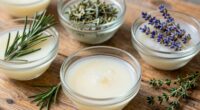 homemade herb wax melts