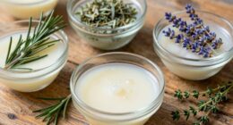 homemade herb wax melts