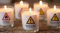 interpreting candle safety labels