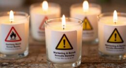 interpreting candle safety labels