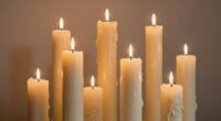 large decorative candle trend