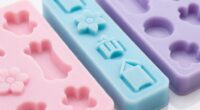 large silicone wax molds