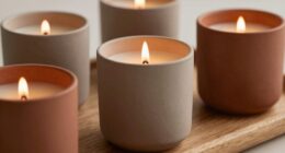 luxury ceramic candle vessels