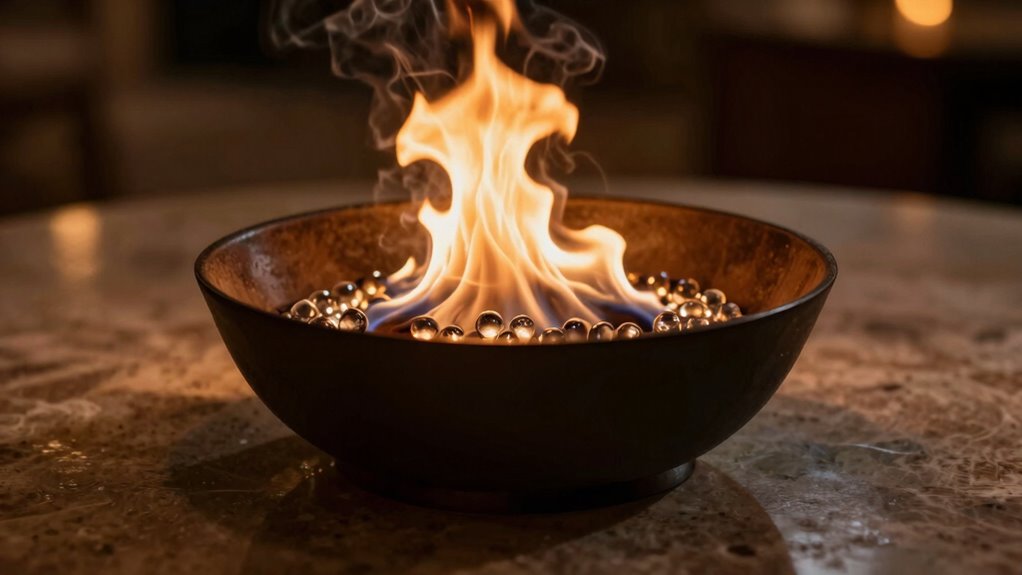 miniature decorative portable flames