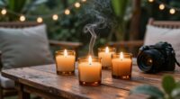 mosquito repellent outdoor candles