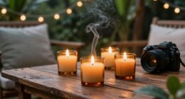 mosquito repellent outdoor candles