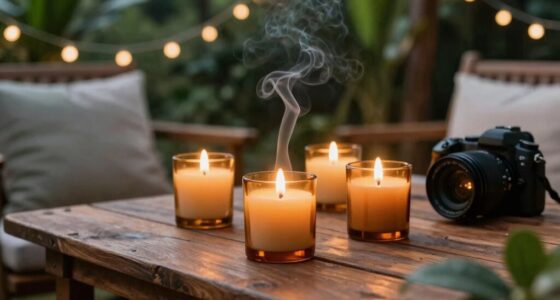 mosquito repellent outdoor candles