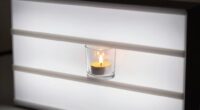 optimal candle photography lighting