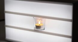 optimal candle photography lighting