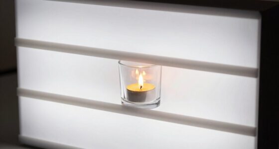 optimal candle photography lighting