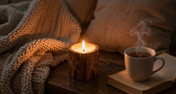personalized cozy candle experience