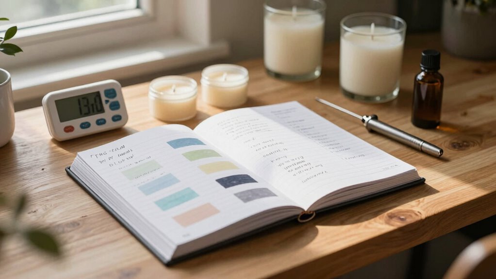 personalized safe candle testing
