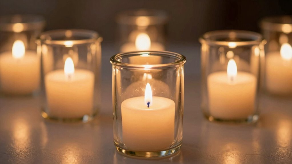 personalized safe remembrance candles