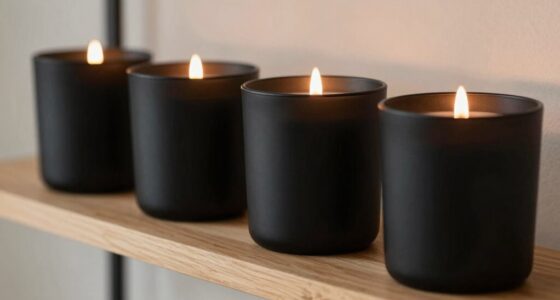 popular matte black jars
