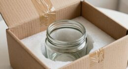 protective glass jar packaging