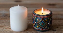 purposeful versus ornamental candles