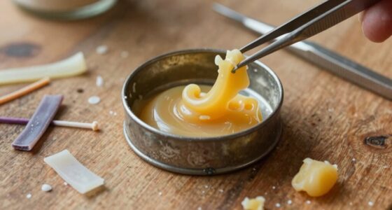 reusing wax leftovers creatively