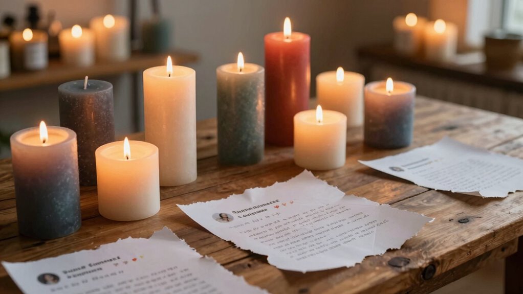reviews influence candle choices
