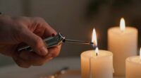 safe candle lighting tips