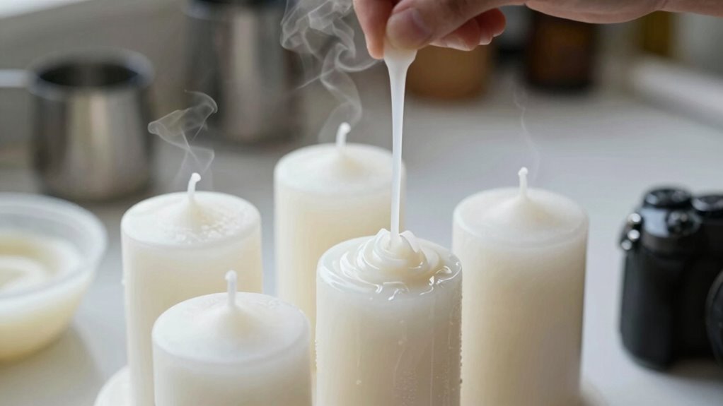 safe clean candle making process
