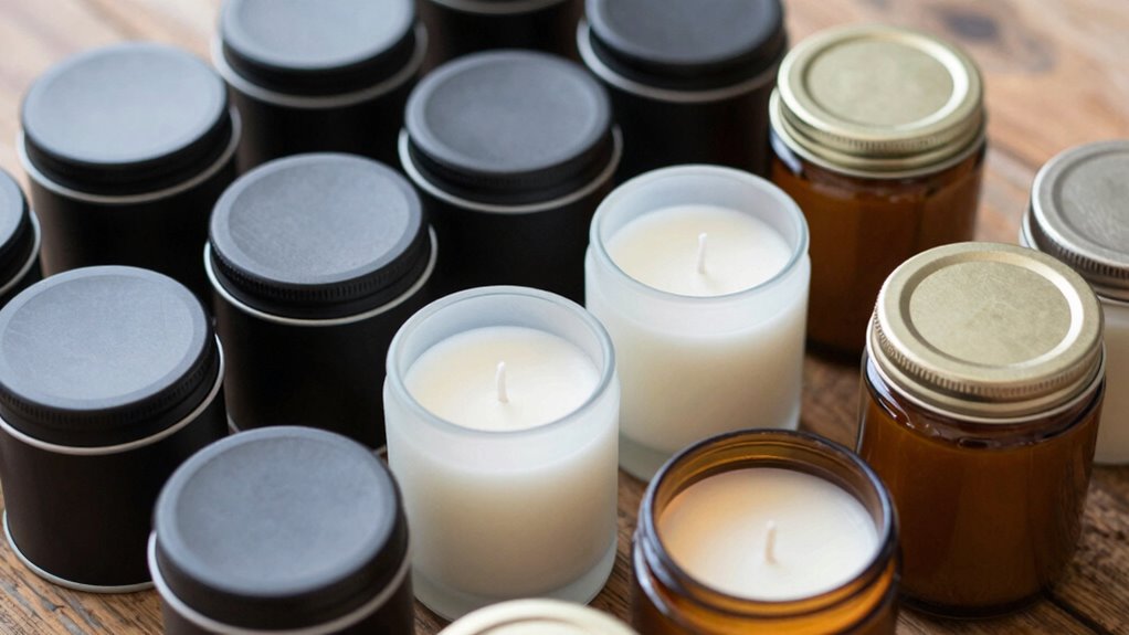 safe stylish candle container choices