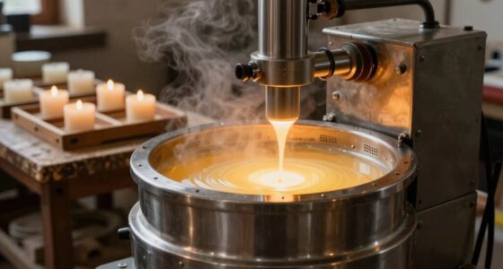 scaling up wax melting