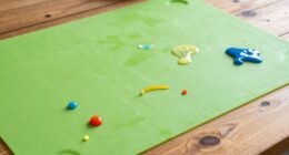 silicone mats simplify cleanup