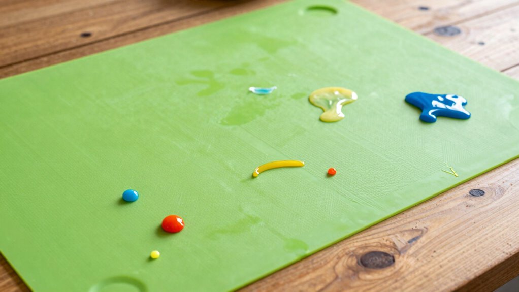 silicone mats simplify cleanup