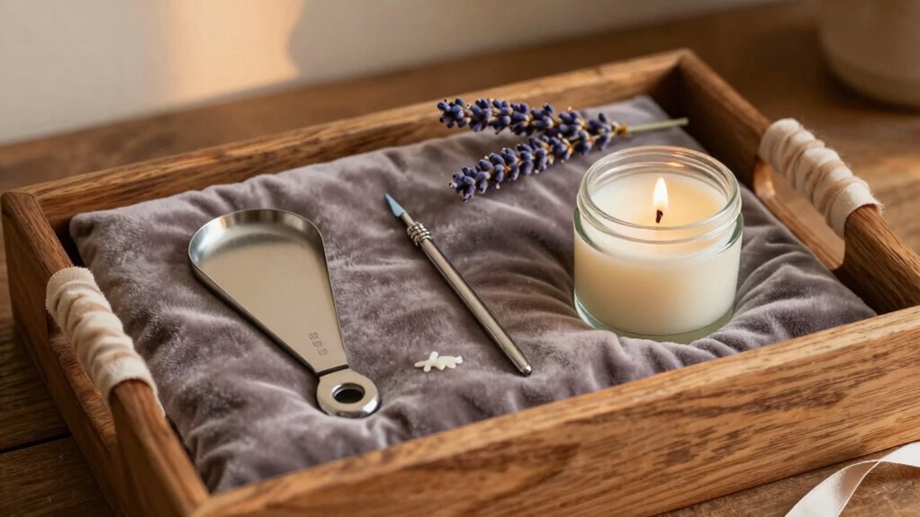 thoughtful candle care gift