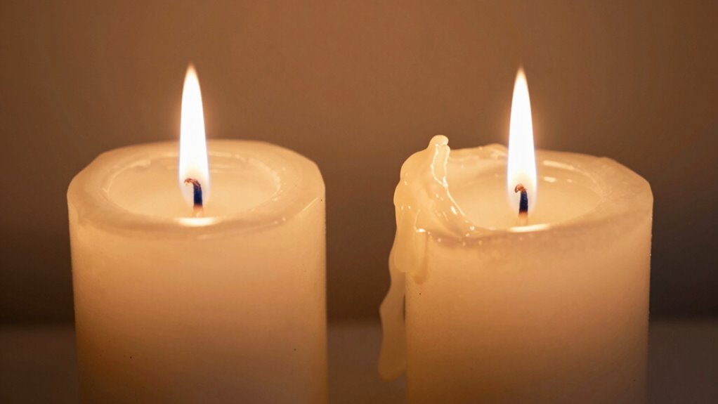 uneven burning causes tunneling