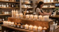 unique fragrant handcrafted candles