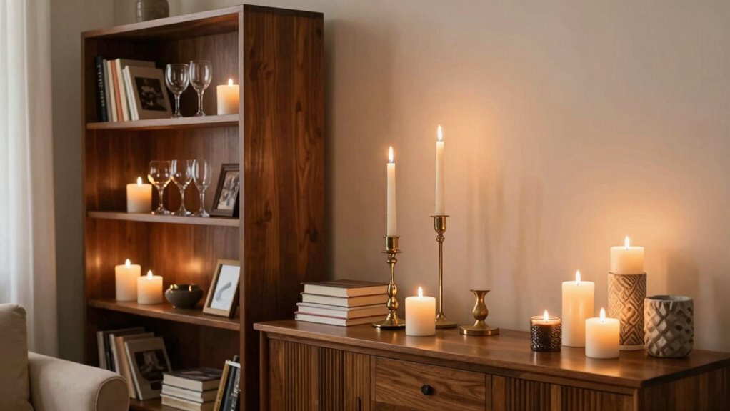 vintage candles enhance aesthetic harmony