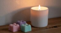 wax melts versus candles