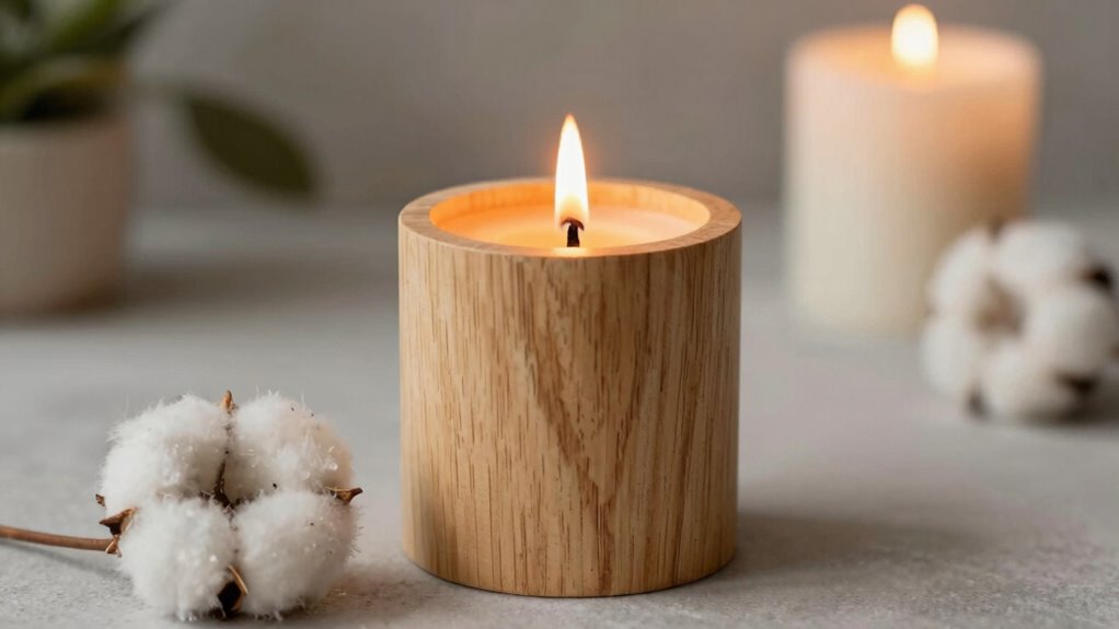 wood vs cotton wick sustainability