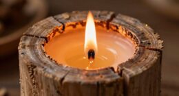 wood wick crackling sounds