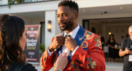 Colman Domingo's Valentino Tailoring At 'Disclosure Day' Photocall
