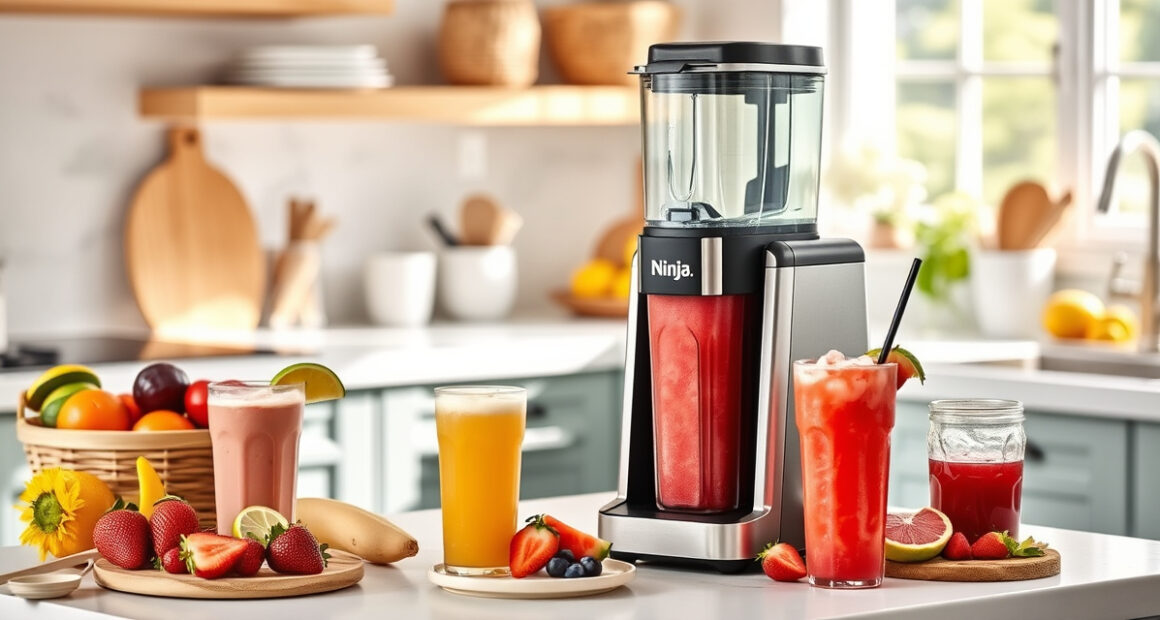 Cool Off with the Ninja SLUSHi Frozen Drink Maker This Summer