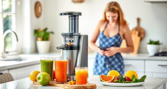 Create Refreshing Summer Juices with the Ninja NeverClog Cold Press Juicer